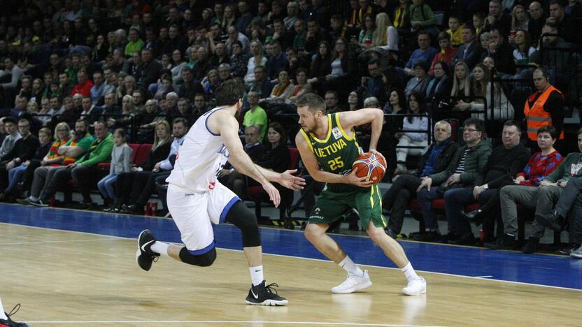 Lietuva – Italija. FIBA Pasaulio taurės atranka