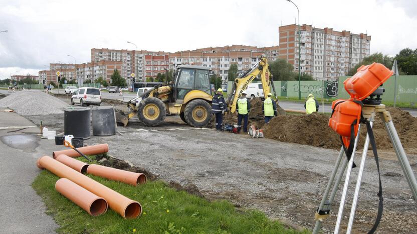 Jūrininkų prospekte prasidėjo remontas