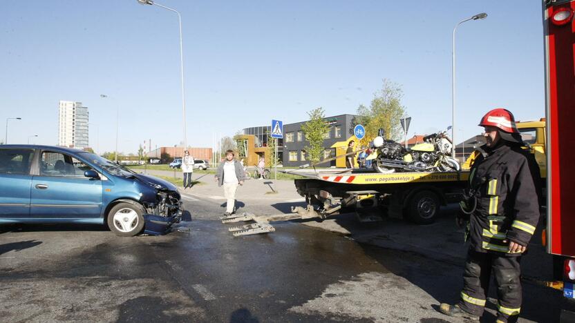 Avarija Agluonos gatvėje