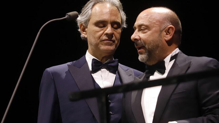 Andrea Bocelli koncertas "Žalgirio" arenoje