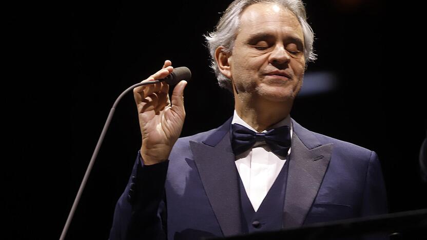 Andrea Bocelli koncertas "Žalgirio" arenoje