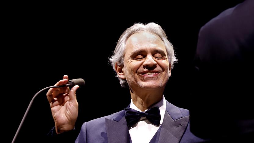 Andrea Bocelli koncertas "Žalgirio" arenoje