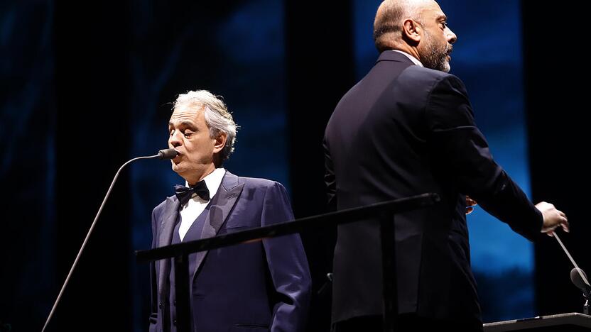 Andrea Bocelli koncertas "Žalgirio" arenoje