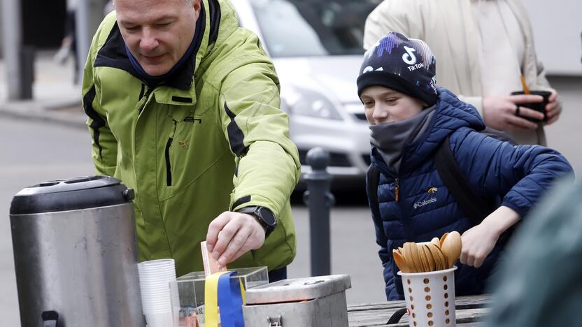 „Išleisk grikius į karą“ akcija Kaune