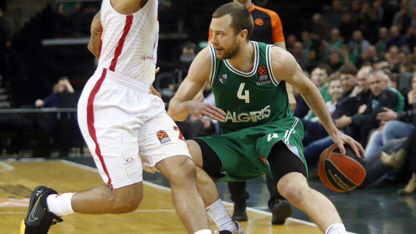 Eurolyga: „Žalgiris“ – „Olimpia“ 105:97