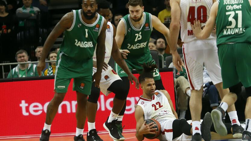 Eurolyga: „Žalgiris“ – „Olimpia“ 105:97