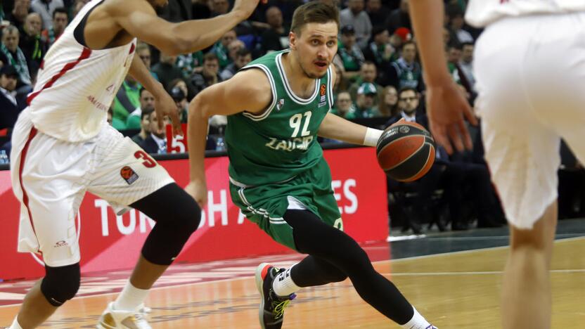 Eurolyga: „Žalgiris“ – „Olimpia“ 105:97