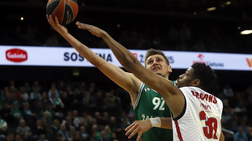 Eurolyga: „Žalgiris“ – „Olimpia“ 105:97