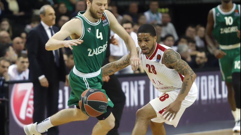 Eurolyga: „Žalgiris“ – „Olimpia“ 105:97