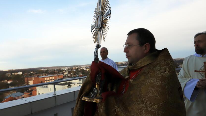 Šventinis palaiminimas Kaunui ir pasauliui