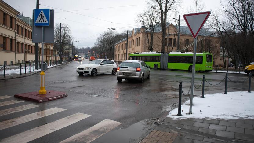 Centrinėse gatvėse keisis eismo tvarka