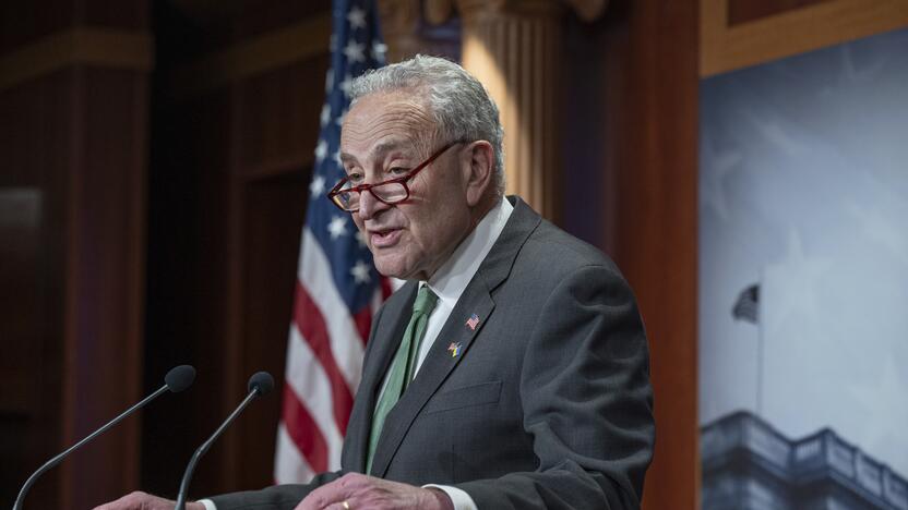 JAV Senato daugumos lyderis Chuck Schumer.