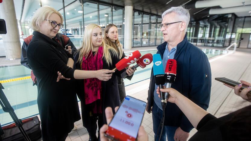 Vandens sporto centro atidarymas Nemuno saloje