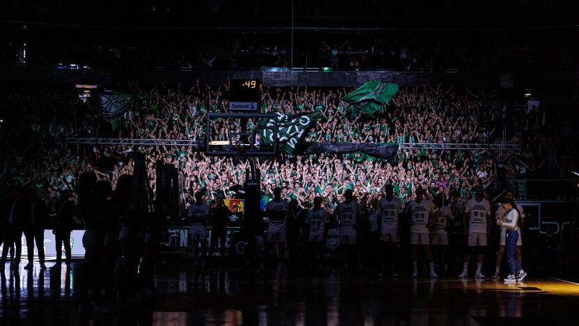 LKL rungtynės: Kauno „Žalgiris“ ir Vilniaus „Rytas“