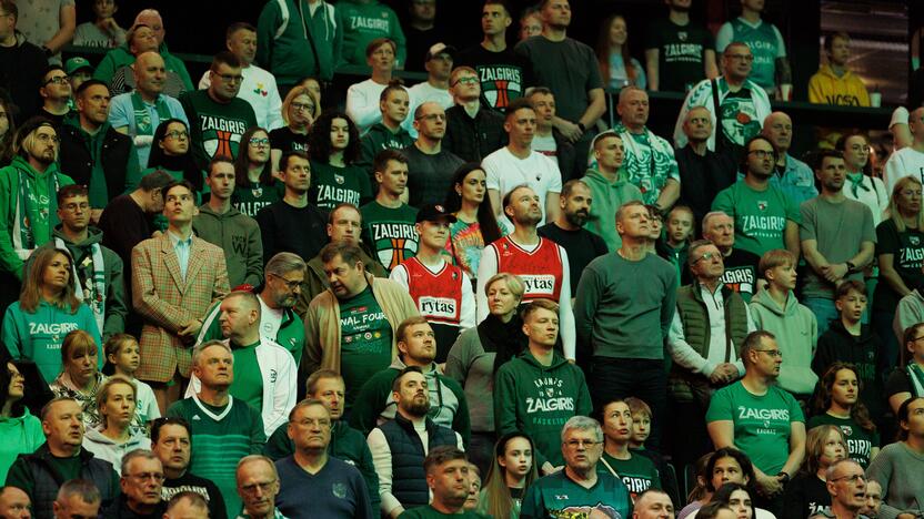 LKL rungtynės: Kauno „Žalgiris“ ir Vilniaus „Rytas“