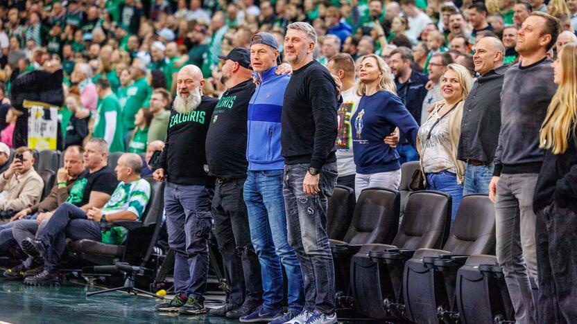 LKL rungtynės: Kauno „Žalgiris“ ir Vilniaus „Rytas“