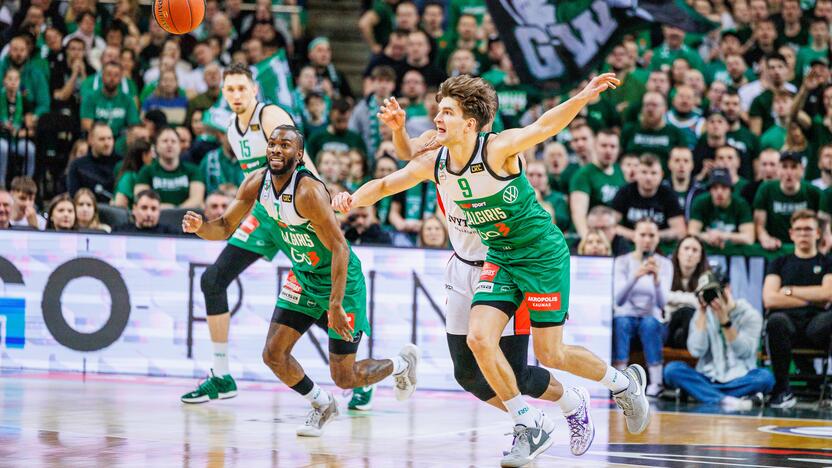 LKL rungtynės: Kauno „Žalgiris“ ir Vilniaus „Rytas“