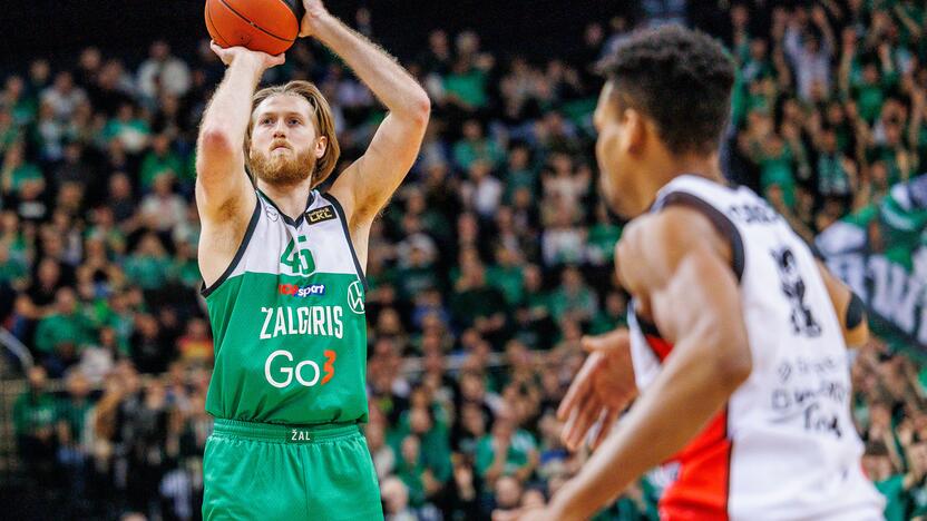 LKL rungtynės: Kauno „Žalgiris“ ir Vilniaus „Rytas“