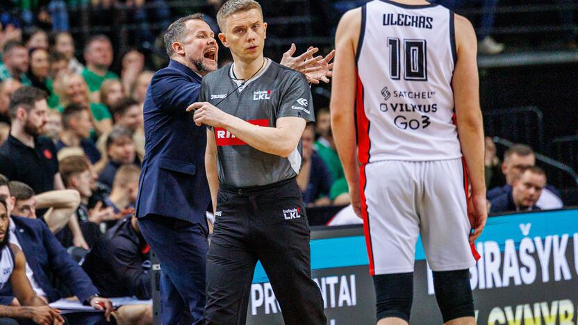 LKL rungtynės: Kauno „Žalgiris“ ir Vilniaus „Rytas“