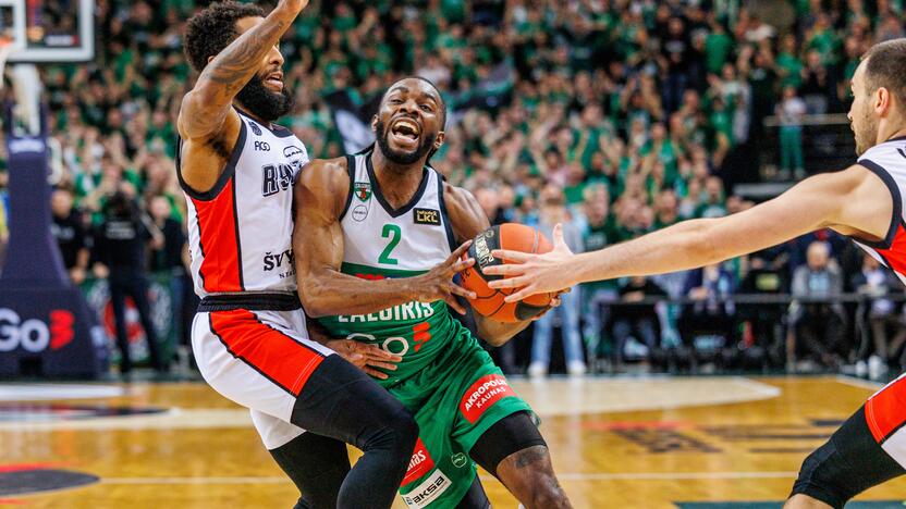 LKL rungtynės: Kauno „Žalgiris“ ir Vilniaus „Rytas“