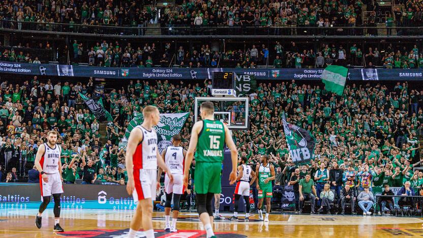 LKL rungtynės: Kauno „Žalgiris“ ir Vilniaus „Rytas“