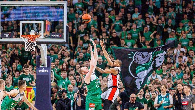 LKL rungtynės: Kauno „Žalgiris“ ir Vilniaus „Rytas“