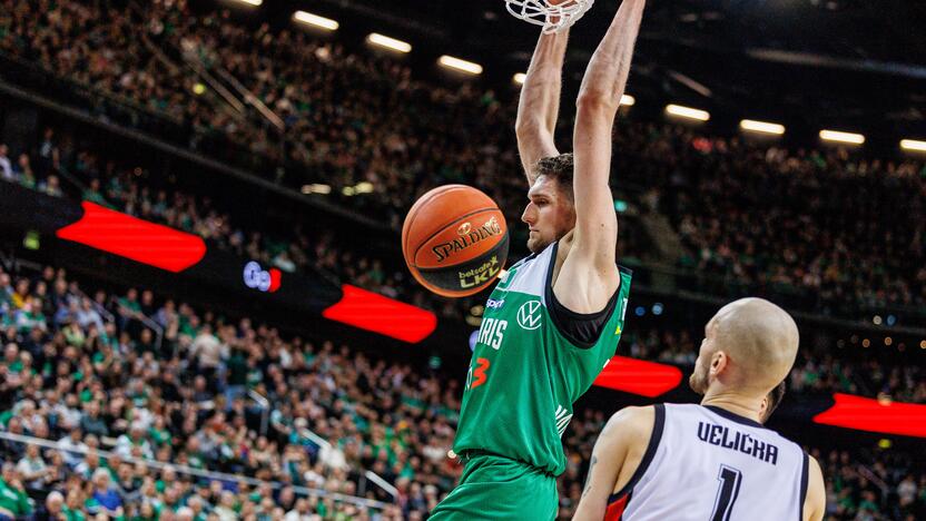 LKL rungtynės: Kauno „Žalgiris“ ir Vilniaus „Rytas“