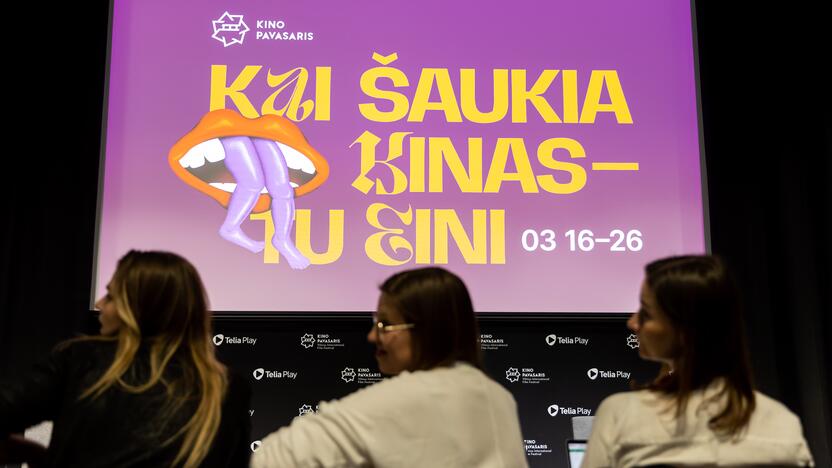 Festivalio „Kino pavasaris“ programos pristatymas