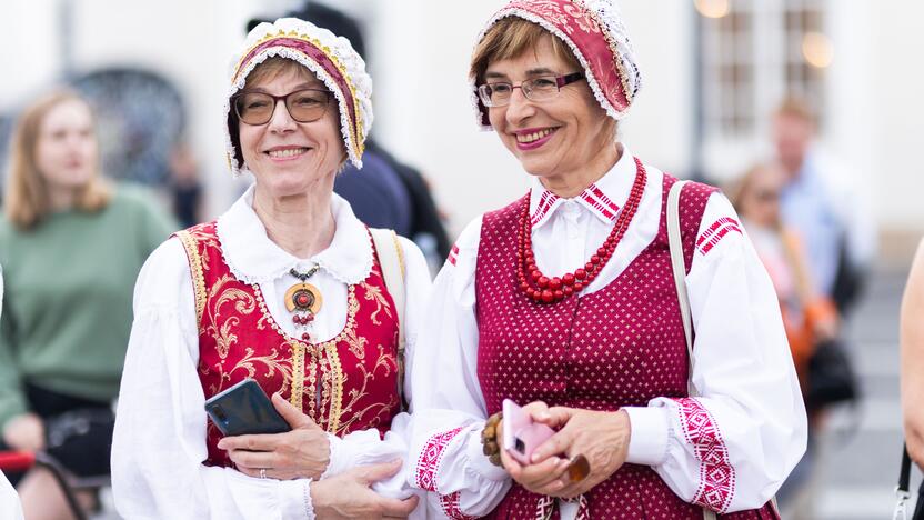 Triumfo eisena  nuo Aušros vartų iki Valdovų rūmų 