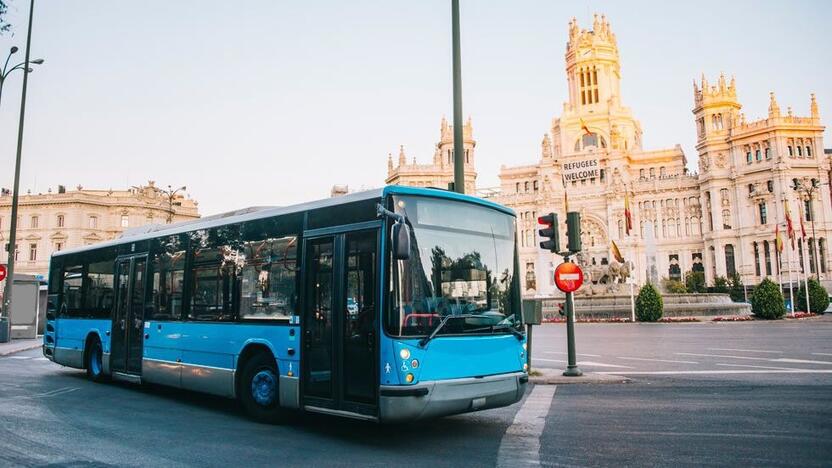 Ekologija: Madrido gatvėse nebeliko dyzelinių autobusų. 