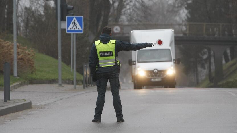 Pajūrio ūkininkai protestavo traktorių vilkstinėmis