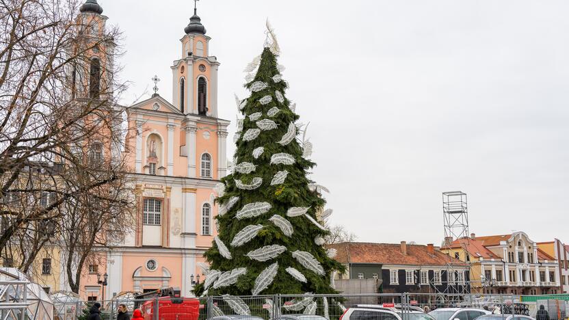 Pristatyta Kauno kalėdinė eglutė 