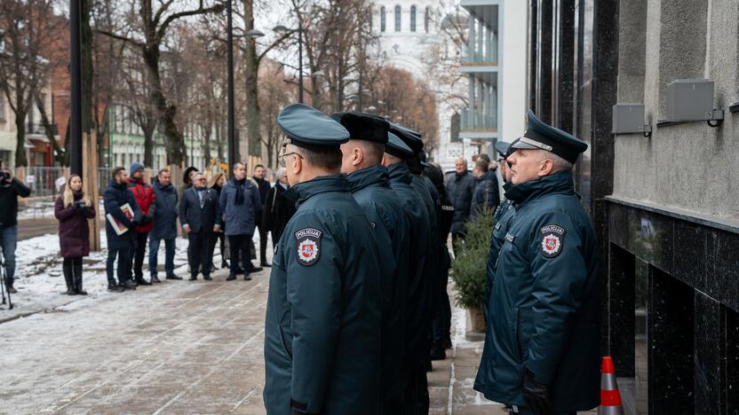 Oficialiai atidarytas Kauno Vyriausiasis policijos komisariatas