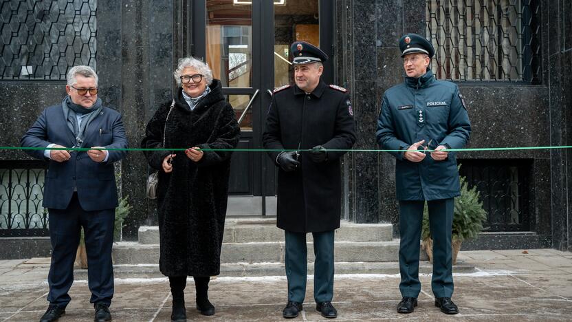 Oficialiai atidarytas Kauno Vyriausiasis policijos komisariatas