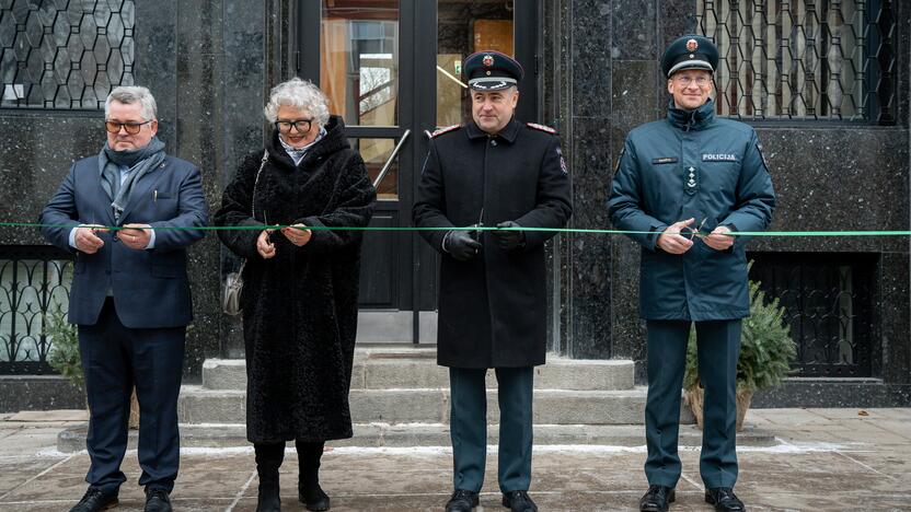 Oficialiai atidarytas Kauno Vyriausiasis policijos komisariatas