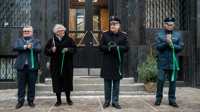 Oficialiai atidarytas Kauno Vyriausiasis policijos komisariatas