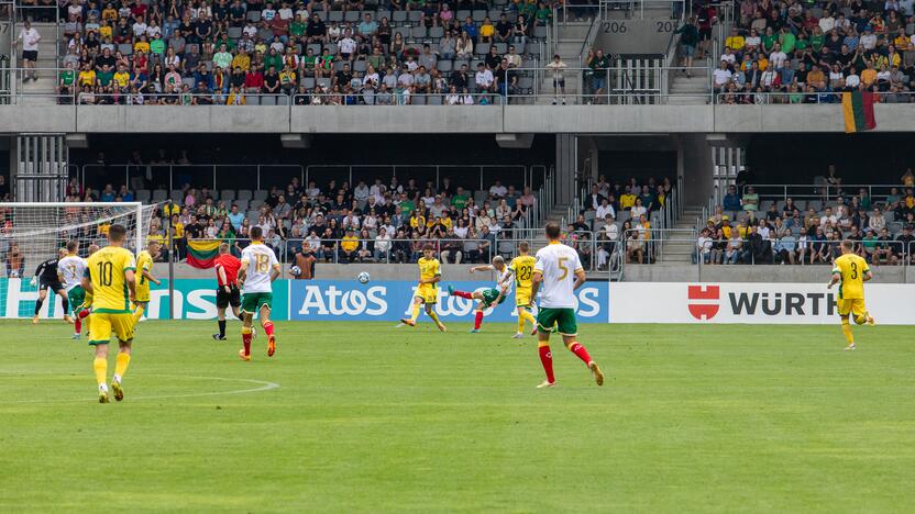 Europos futbolo čempionato atranka: Lietuva – Bulgarija 1:1