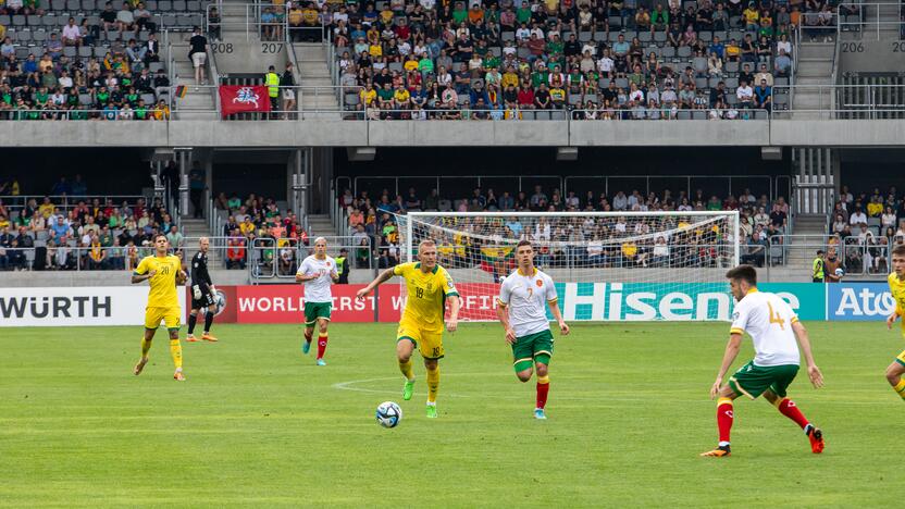 Europos futbolo čempionato atranka: Lietuva – Bulgarija 1:1