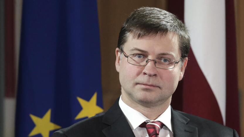 Buvęs Latvijos vyriausybės vadovas V.Dombrovskis 