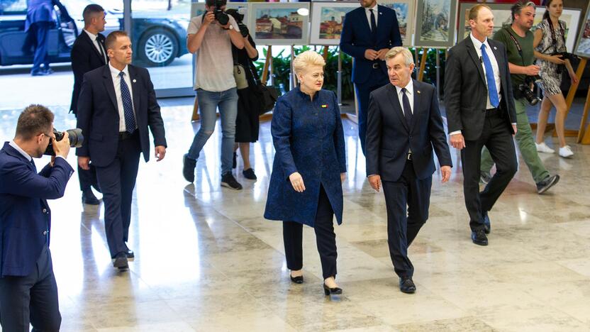 D. Grybauskaitės paskutinis metinis pranešimas