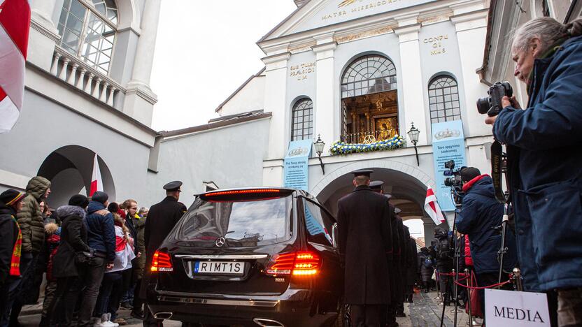 Iškilmingos sukilimo vadų laidotuvės