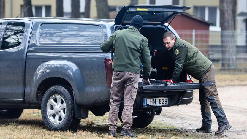 Miškų urėdija pirko automobilių gaisrams gesinti