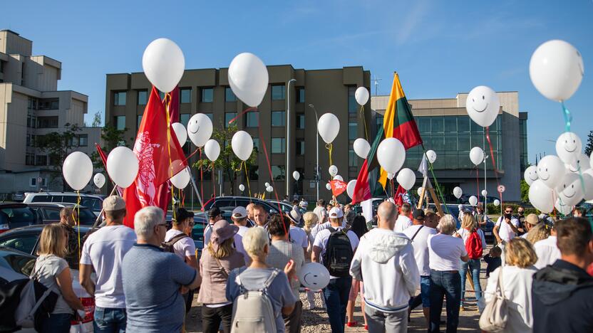 Šeimų maršo protestas prie Seimo