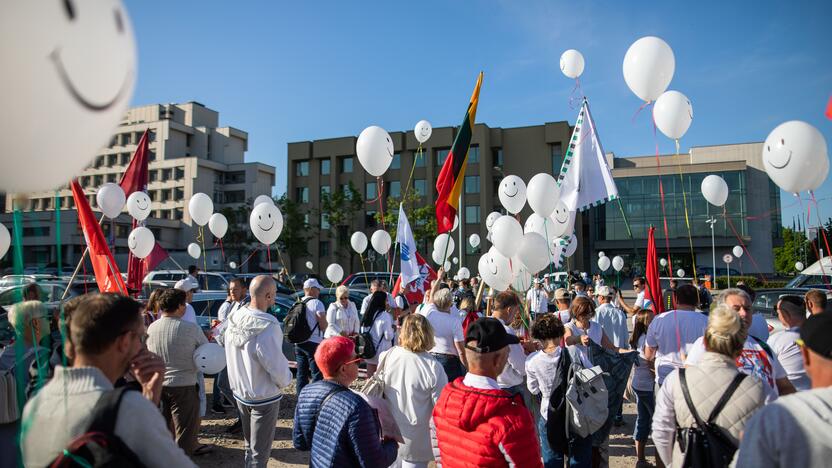 Šeimų maršo protestas prie Seimo