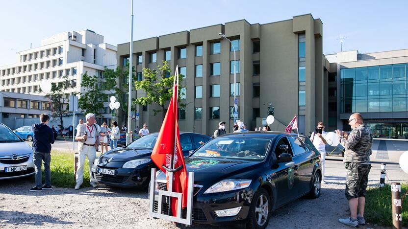 Šeimų maršo protestas prie Seimo