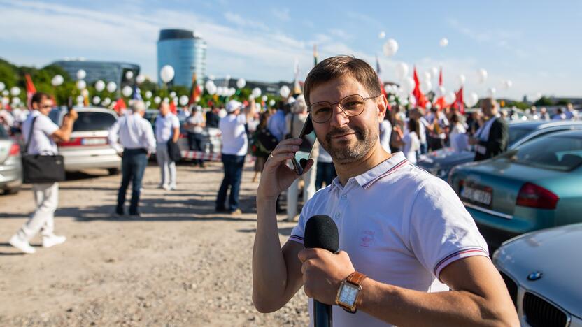 Šeimų maršo protestas prie Seimo