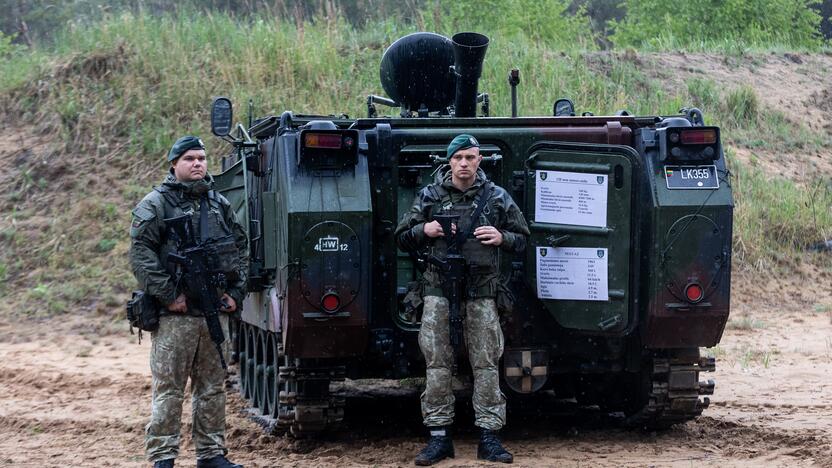 Rūdninkų karinio poligono atidarymas