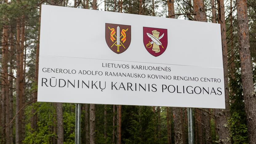 Rūdninkų karinio poligono atidarymas