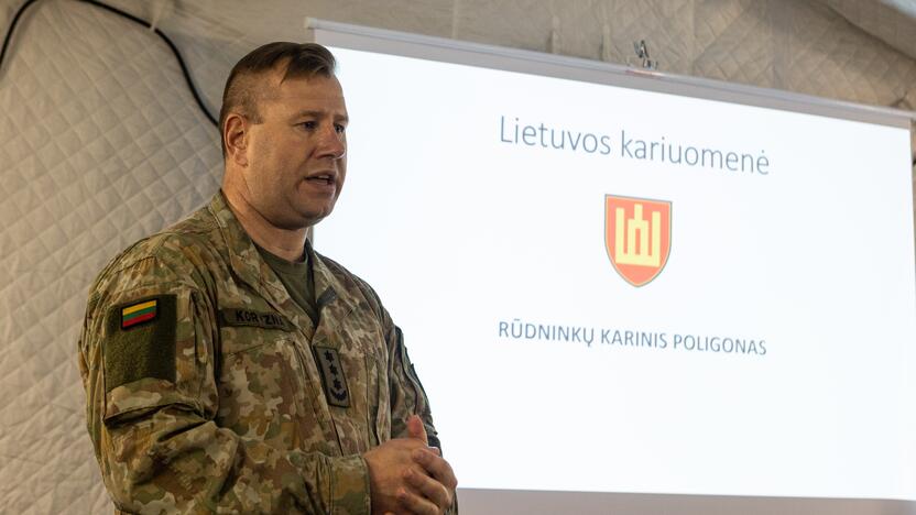 Rūdninkų karinio poligono atidarymas