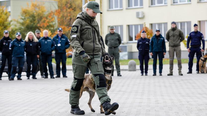 Policijos kinologų daugiakovės pirmenybių apdovanojimai